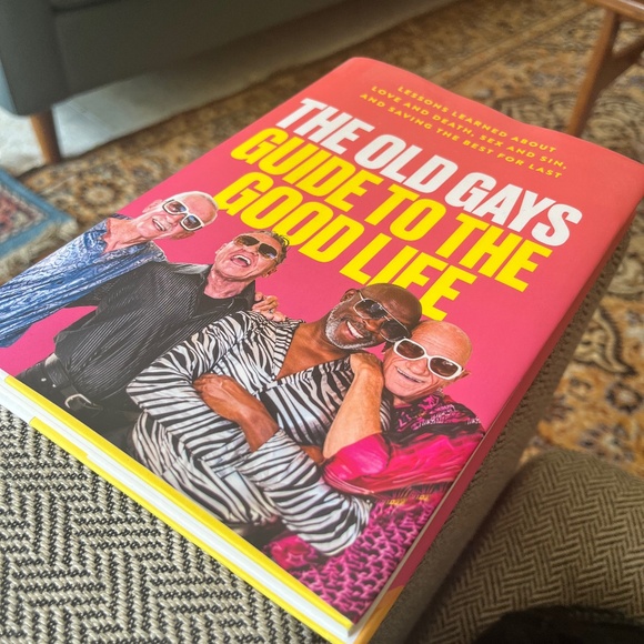 The Old Gays Guide To The Good Life hardcover book - Picture 1 of 7